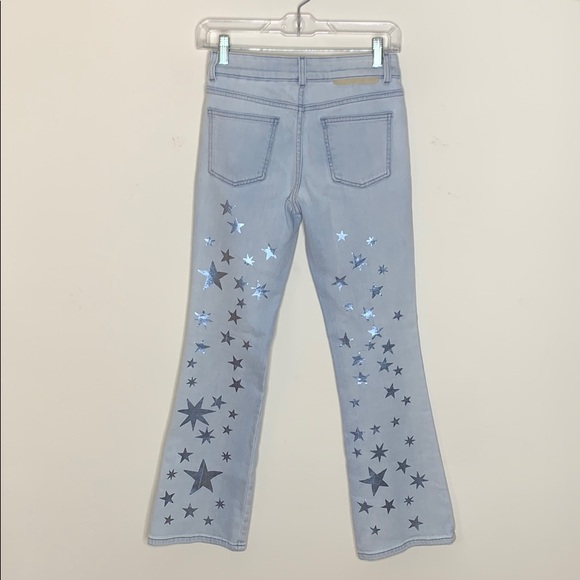 Stella McCartney Shimmer Star Printed Jeans Authentic & Adorable - Picture 4 of 8